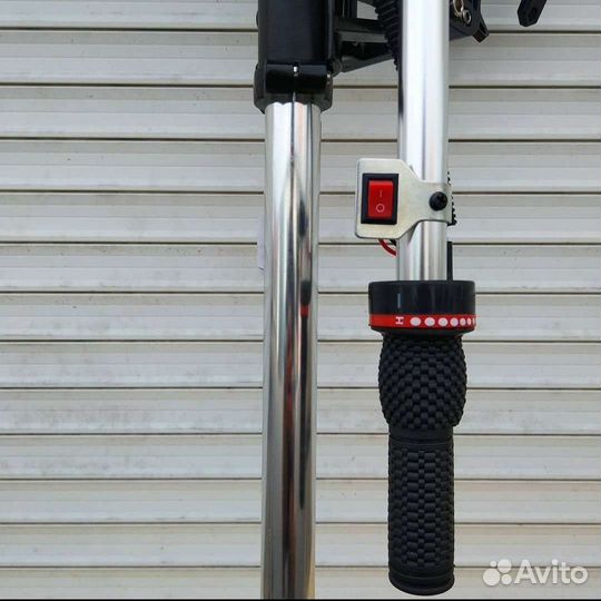 Лодочный мотор (насадка + двигатель от триммера)