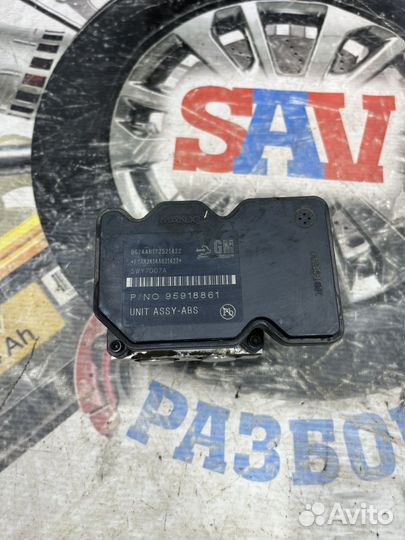 Блок abs chevrolet aveo t300