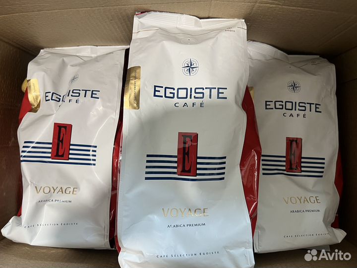 Кофе зерновой Egoiste Voyage Arabica Premium 1 кг