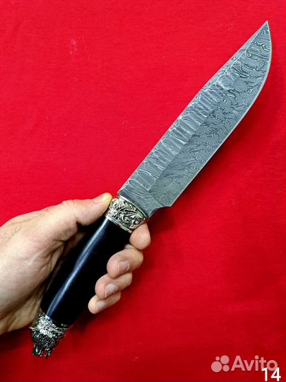 Нож дамаск