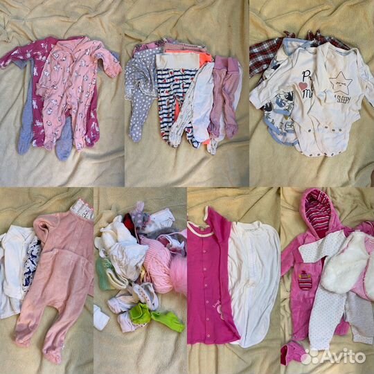 3 пакета на новорожденного ребенка