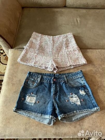 Шорты в отличном состоянии цена за 2 шорт
