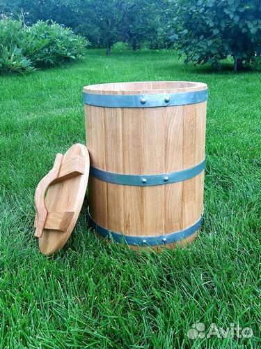 Кадка дубовая 50 л
