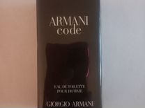 Мужская туалетная вода armani code