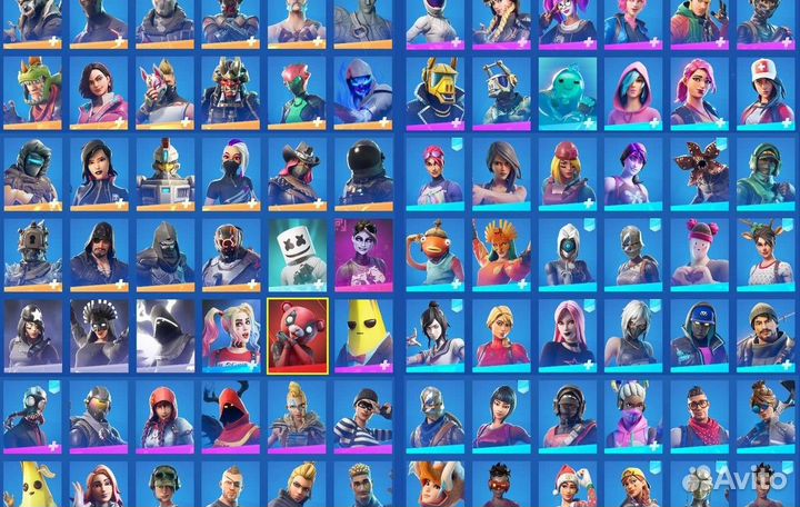Инвентарь фортнайт очень крутой