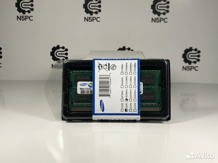 DDR3L 8GB 1600MHZ Samsung память для ноутбука