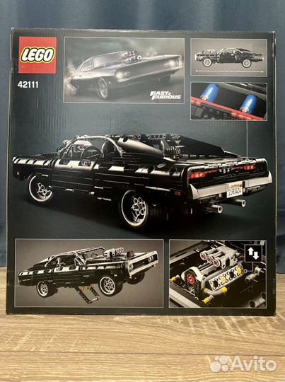 Lego 42111 Technic Dodge Charger Доминика Торетто