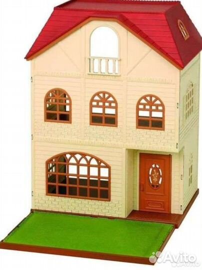 Sylvanian families домик с мебелью