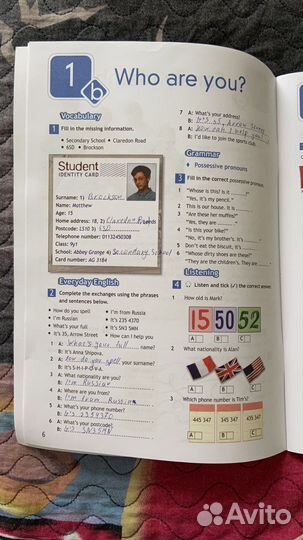 Рабочая тетрадь spotlight workbook 6 класс