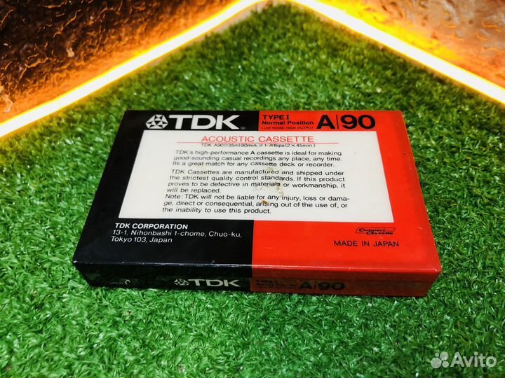 Аудиокассета tdk a90