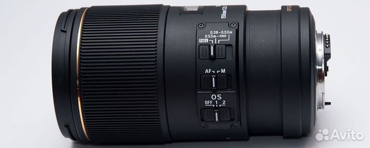 Объектив Sigma 105mm F2.8 macro EX DG OS HSM canon