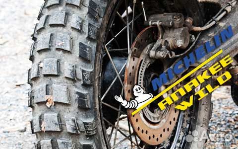 Моторезина 140 80 17 Michelin Anakee Wild