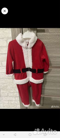 Костюм Санты (Деда Мороза) Новогодний Прокат