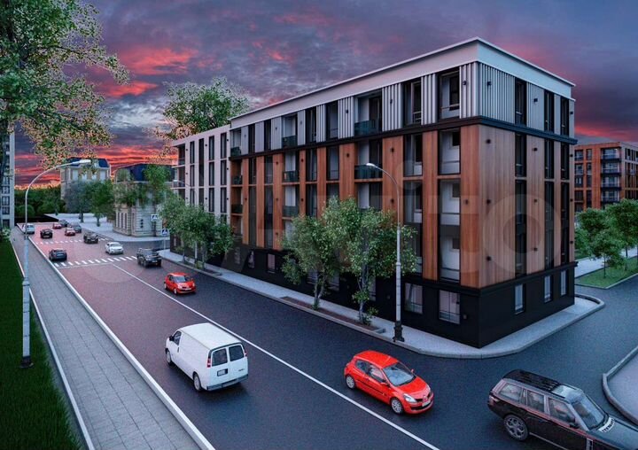 2-к. квартира, 42 м², 1/5 эт.