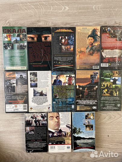 Лот2 Vhs кассеты боевики 90х исторические
