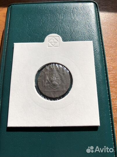 Денга 1768 км Сибирская монета Отличные