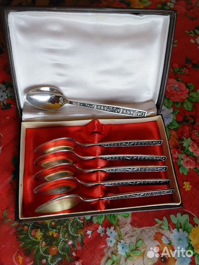 Чайные ложки мельхиор СССР