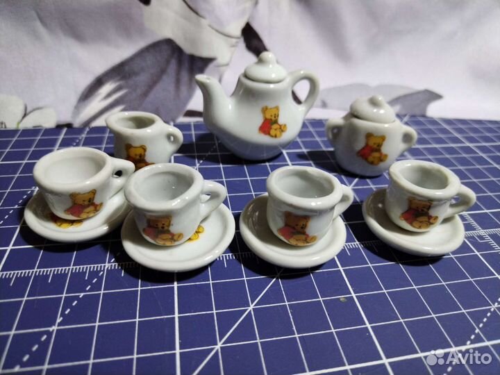 Детский керамический сервиз