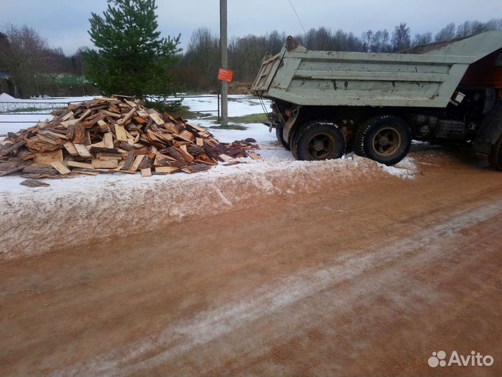 Дрова горбыль