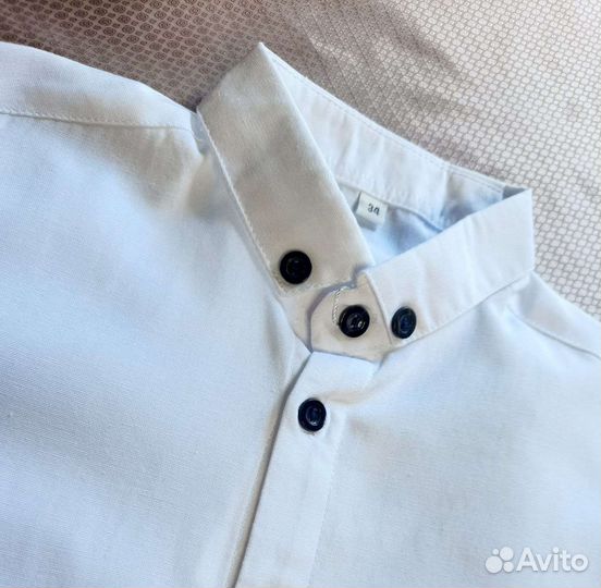 Рубашка с коротким рукавом школьная форма