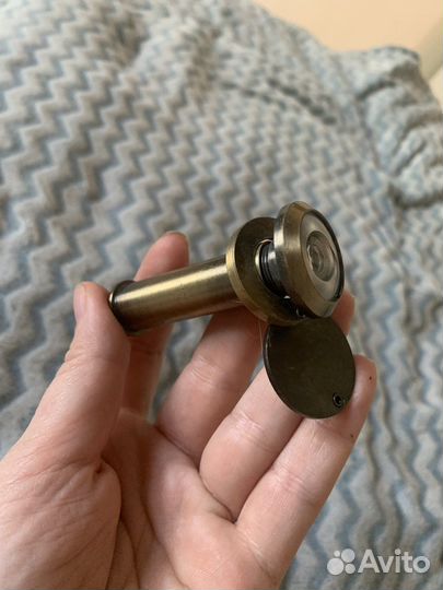 Дверной глазок бронза