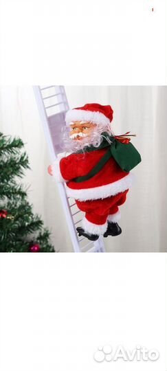 Музыкальная игрушка Дед Мороз Новогодний Санта