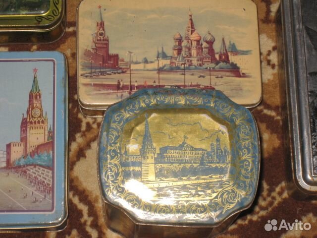 Коробка Банка жестяная Москва Театр Аврора Кошка