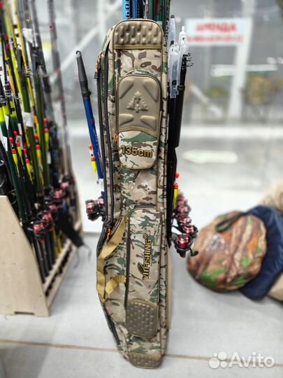 Чехлы для удочек и спиннингов в ассортименте