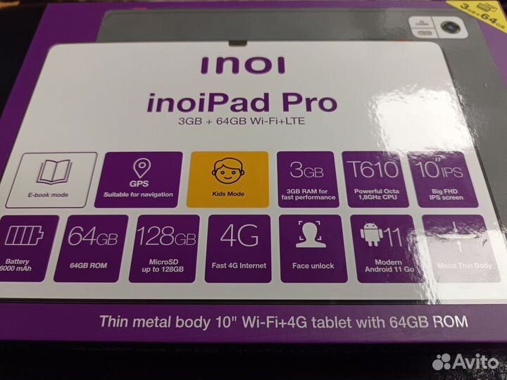 Inoipad pro 3/64Гб LTE (новый)