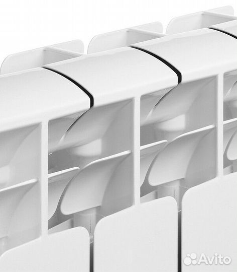 Радиатор биметаллический Rifar Base 500 мм 6 секций 1