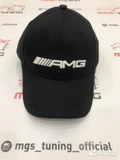 Кепка Mercedes-Benz AMG стиль 2 черная