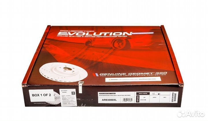 Тормозные диски передние Jeep WK2 SRT 380х34мм