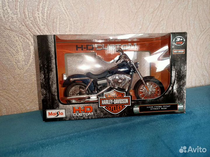 Мотоцикл Harley Davidson 1/12 Maisto