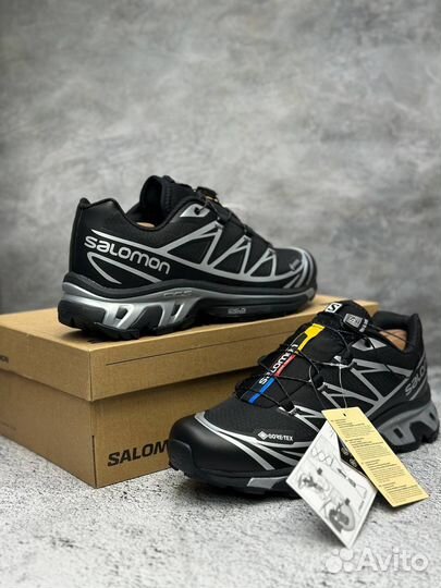 Salomon XT-6 Gore-Tex Black Silver