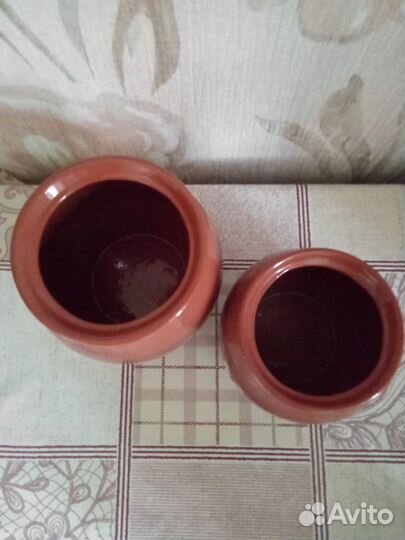 Горшочки 2 шт