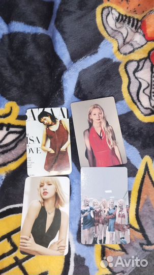 K pop карты джи айдол и блэк пинк