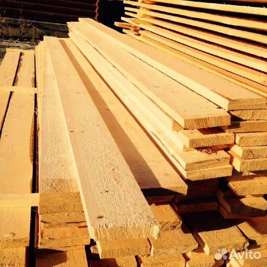 Большой выбор строганных досок, лиственница