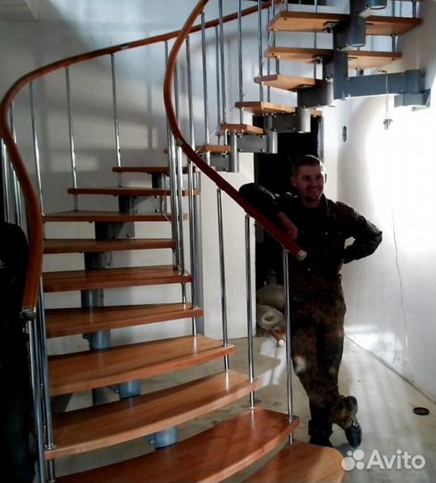 Изготовление лестниц, металлоконструкций