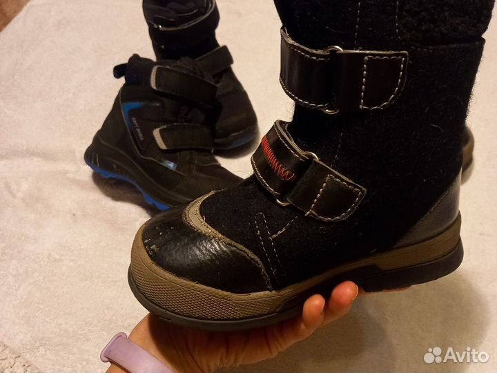 Валенки kotofey 28 и ботинки