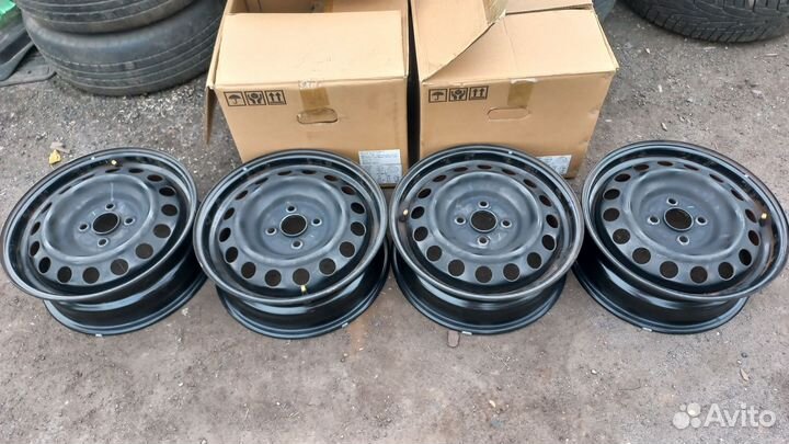Диски 15 4х100 с филдера Без пробега 2020 года