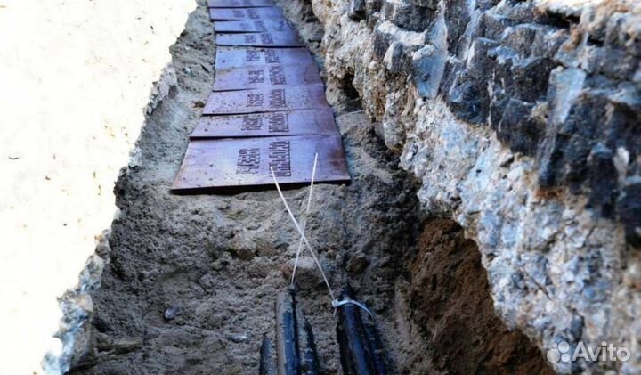 Прокладка кабеля,Монтаж муфт,Электромонтаж