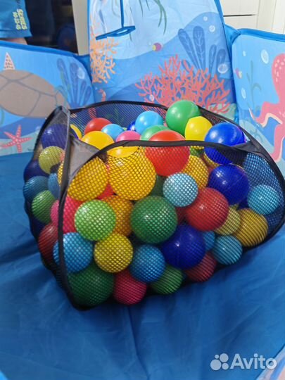 Сухой бассейн с шариками бу