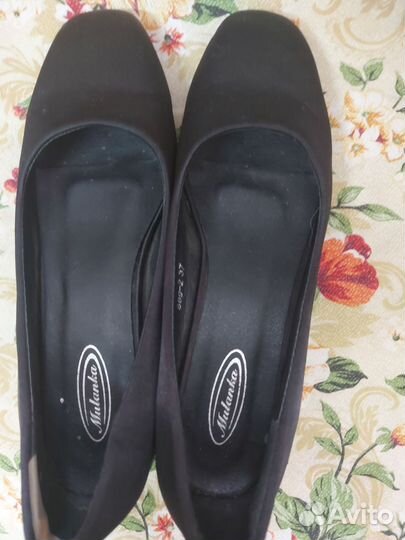 Туфли женские 37 размер атласные