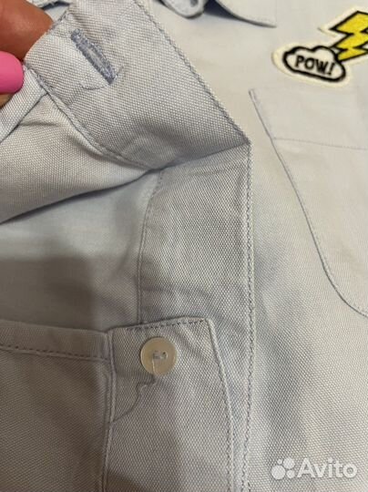 Рубашка zara для девочки 110