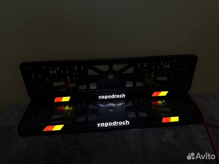 LED рамка номера с вашим дизайном