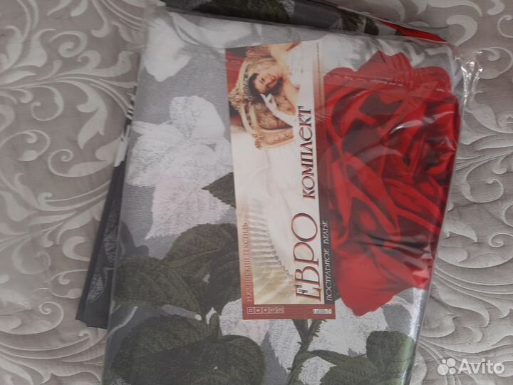 Комплект постельного белья евро