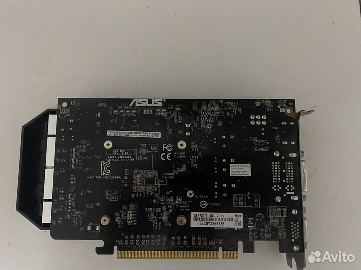 Видеокарта gtx 750ti