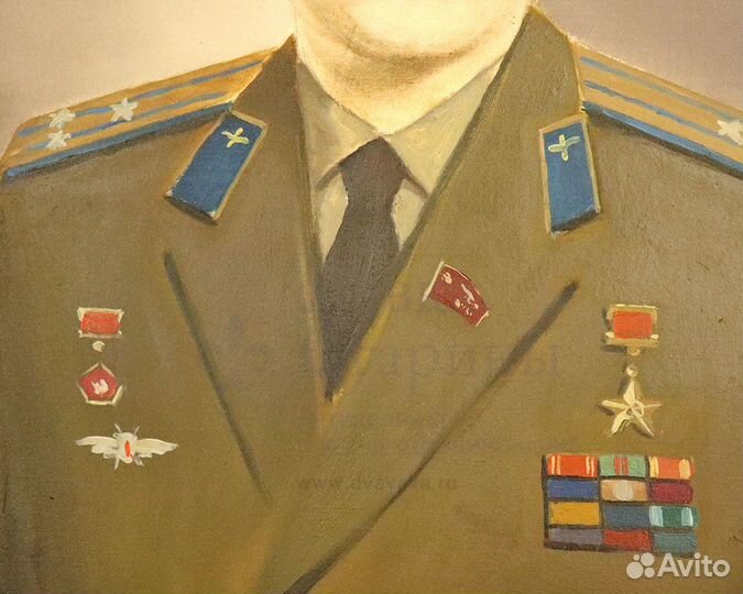 Портрет «Юрий Гагарин », СССР, 1960-е