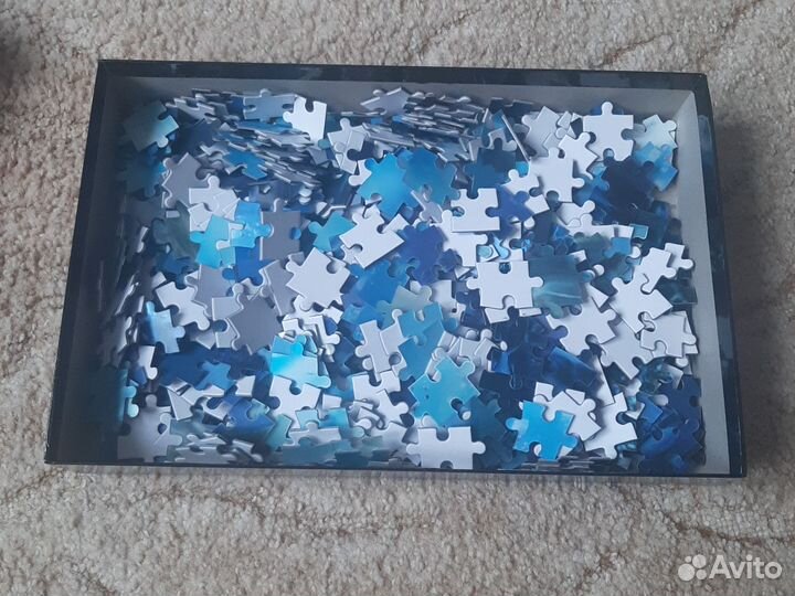 Супер 3D Пазл Большая белая акула, 500 деталей