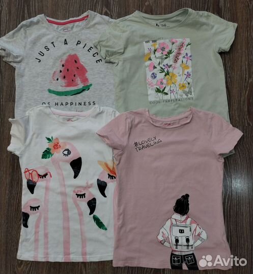 Вещи пакетом на девочку 140-146